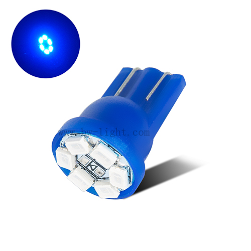 T10 Blue LED Car Dashboard Light