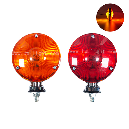 4 Inch Round Double Face LED Pedestal Lights